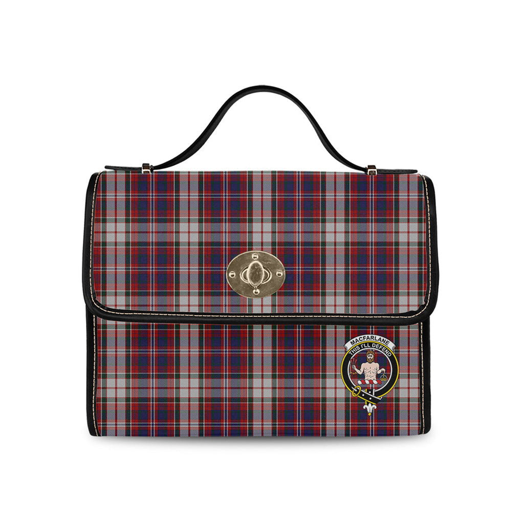 macfarlane-dress-tartan-leather-strap-waterproof-canvas-bag-with-family-crest