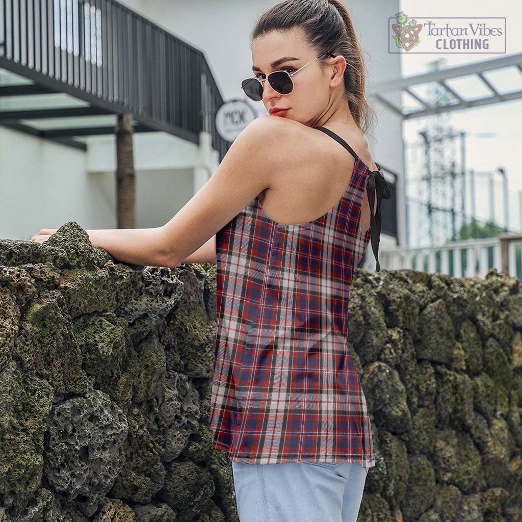 Tartan Vibes Clothing MacFarlane Dress Tartan Loose Halter Neck Camisole