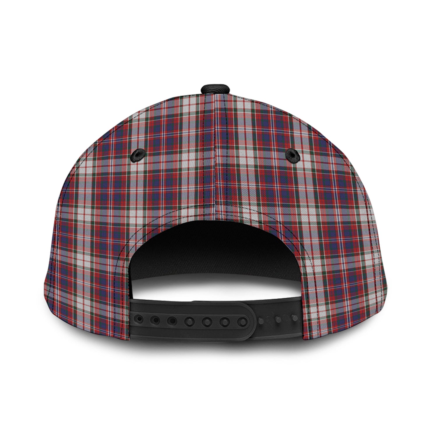 MacFarlane Dress Tartan Classic Cap with Family Crest - Tartan Vibes Clothing