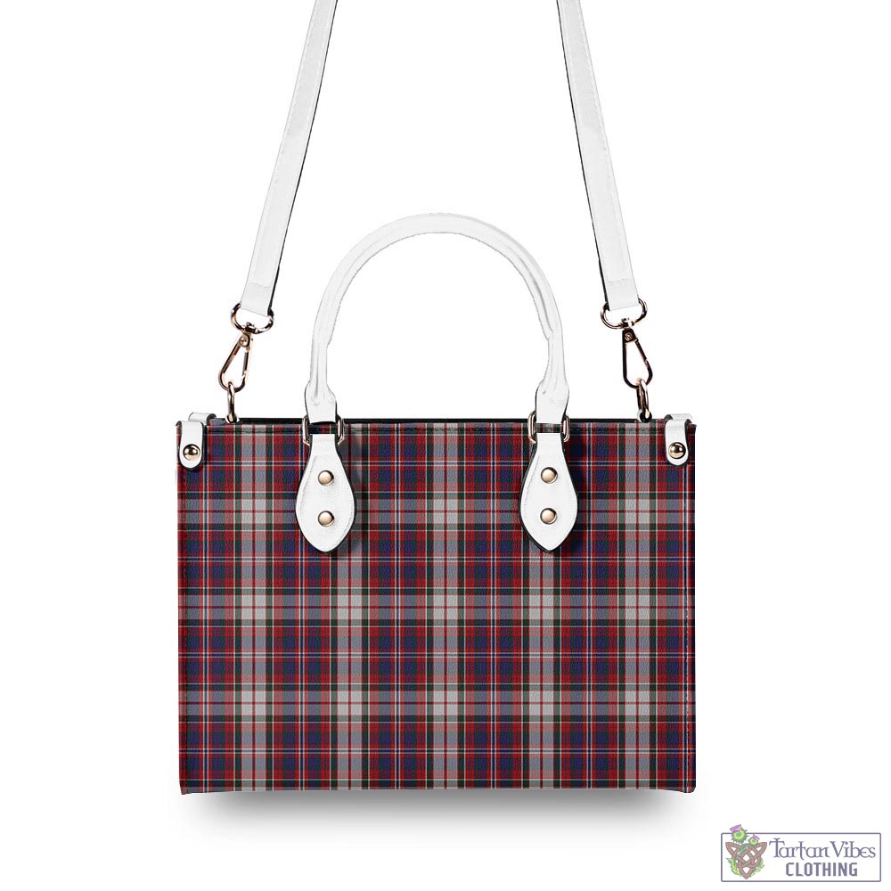 Tartan Vibes Clothing MacFarlane Dress Tartan Luxury Leather Handbags