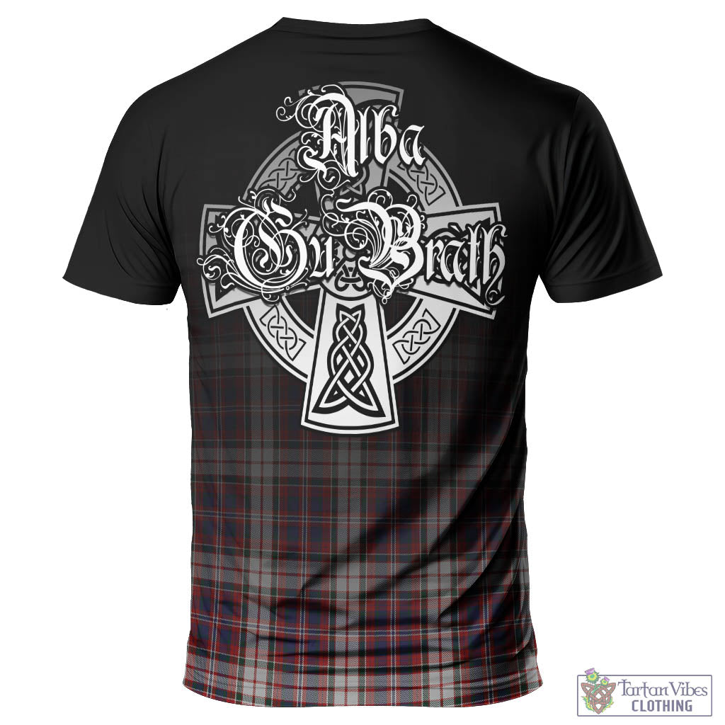 Tartan Vibes Clothing MacFarlane Dress Tartan T-Shirt Featuring Alba Gu Brath Family Crest Celtic Inspired