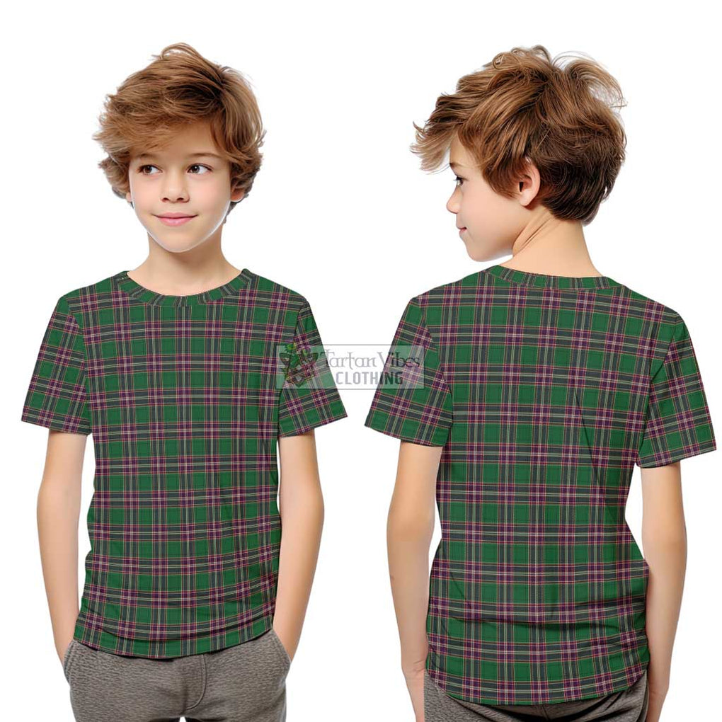 MacFarlane Hunting Tartan Kid T-Shirt Youth XL Size14 - Tartanvibesclothing Shop