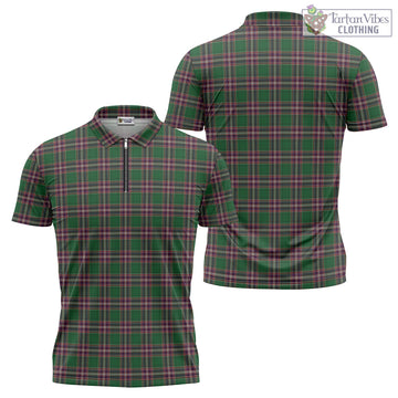 MacFarlane Hunting Tartan Zipper Polo Shirt