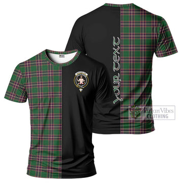 MacFarlane Hunting Tartan T-Shirt with Family Crest and Half Of Me Style