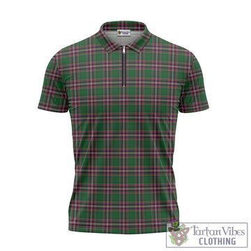 MacFarlane Hunting Tartan Zipper Polo Shirt