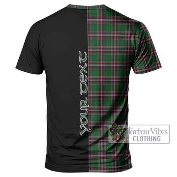 MacFarlane Hunting Tartan T-Shirt with Family Crest and Half Of Me Style