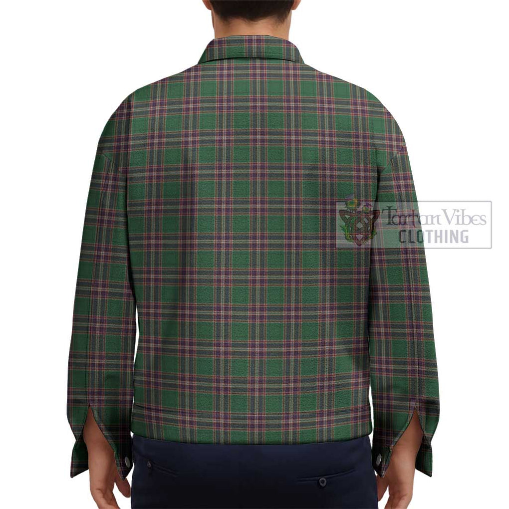 MacFarlane Hunting Tartan Unisex Lapel Cotton Jacket - Tartan Vibes Clothing