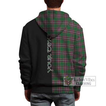 MacFarlane Hunting Tartan Hoodie with Family Crest and Half Of Me Style