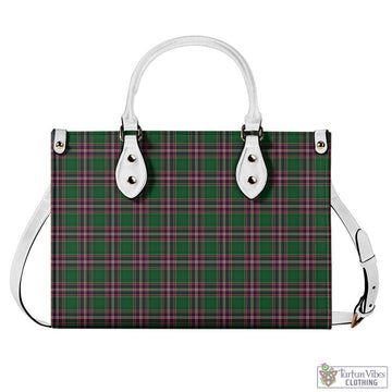 MacFarlane Hunting Tartan Luxury Leather Handbags