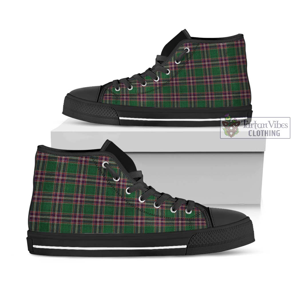 Tartan Vibes Clothing MacFarlane Hunting Tartan High Top Shoes