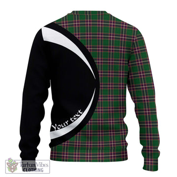 MacFarlane Hunting Tartan Ugly Sweater with Family Crest Circle Style