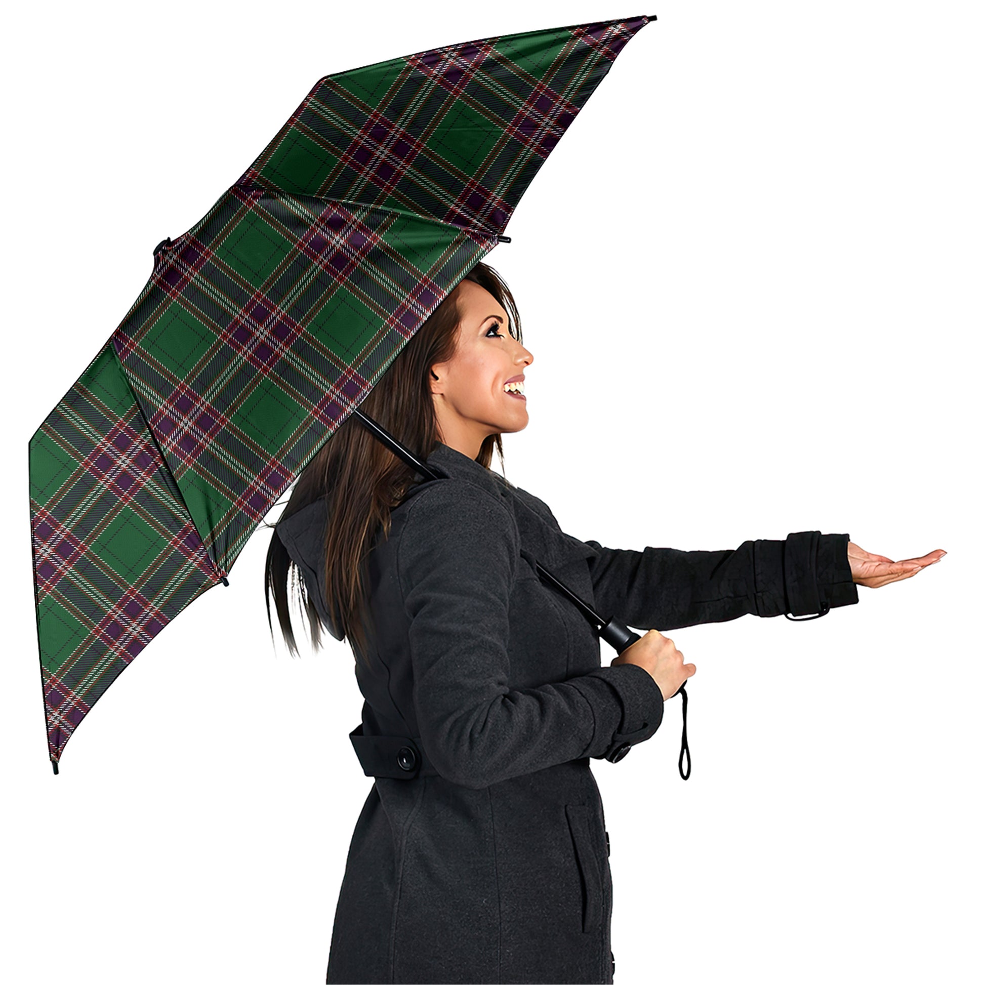 MacFarlane Hunting Tartan Umbrella - Tartanvibesclothing