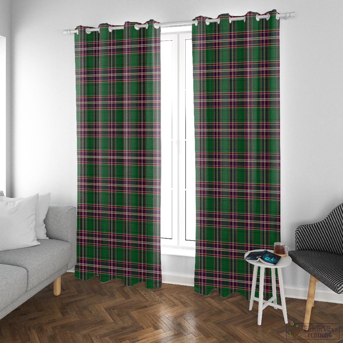 MacFarlane Hunting Tartan Window Curtain