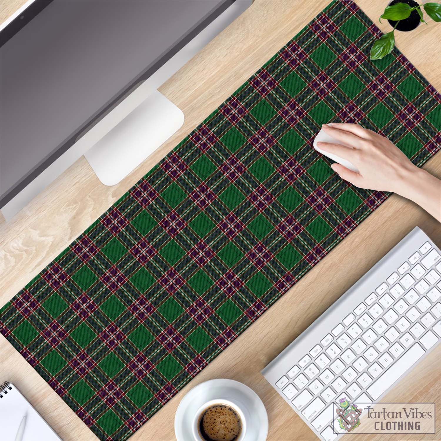 Tartan Vibes Clothing MacFarlane Hunting Tartan Mouse Pad