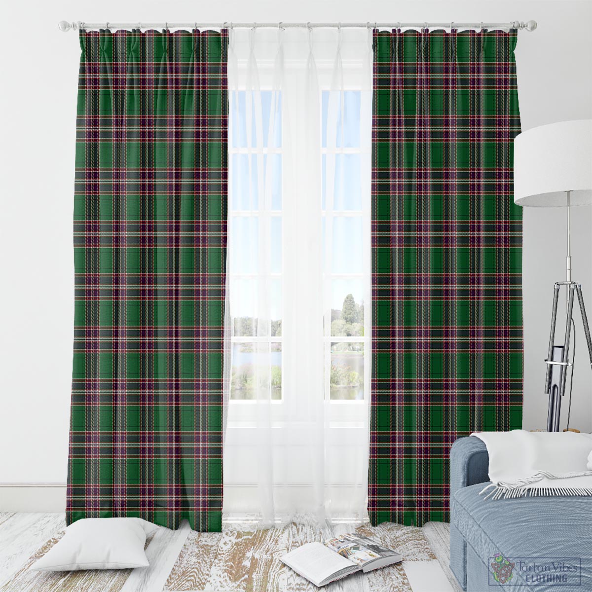 MacFarlane Hunting Tartan Window Curtain