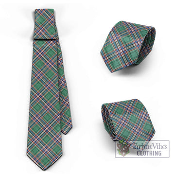 MacFarlane Hunting Ancient Tartan Classic Necktie Cross Style