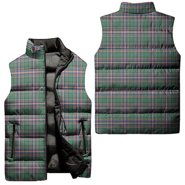 MacFarlane Hunting Ancient Tartan Sleeveless Puffer Jacket