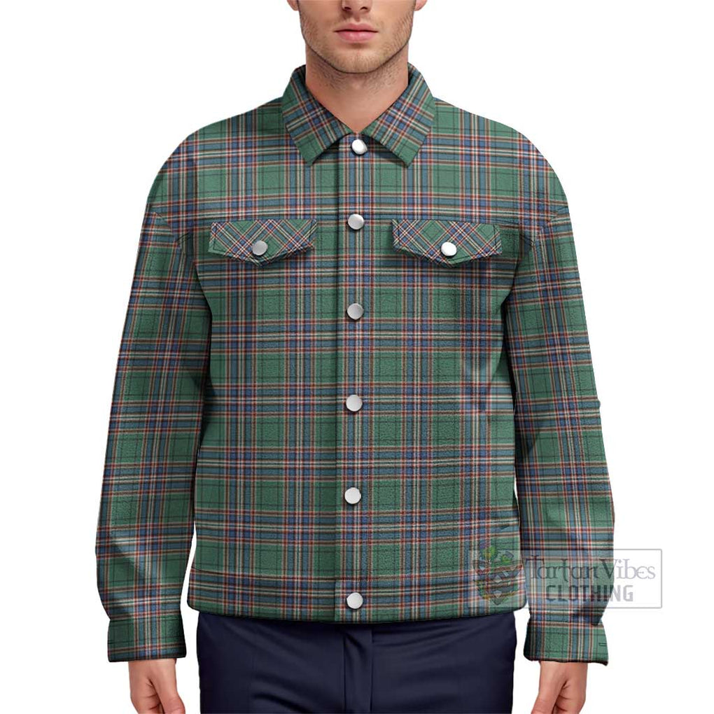 MacFarlane Hunting Ancient Tartan Unisex Lapel Cotton Jacket Unisex - Tartan Vibes Clothing