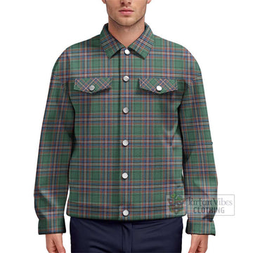 MacFarlane Hunting Ancient Tartan Unisex Lapel Cotton Jacket