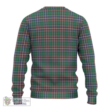 MacFarlane Hunting Ancient Tartan Ugly Sweater with Family Crest DNA In Me Style