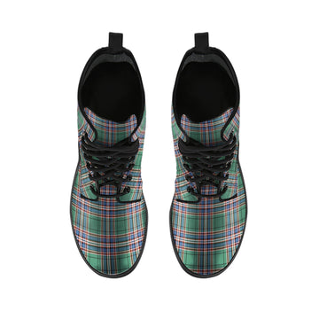 MacFarlane Hunting Ancient Tartan Leather Boots