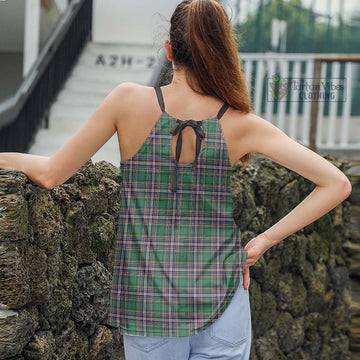 MacFarlane Hunting Ancient Tartan Loose Halter Neck Camisole