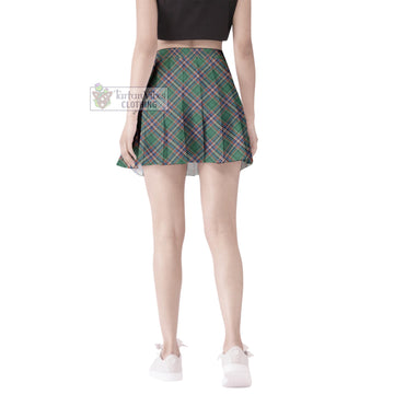 MacFarlane Hunting Ancient Tartan Women's Plated Mini Skirt