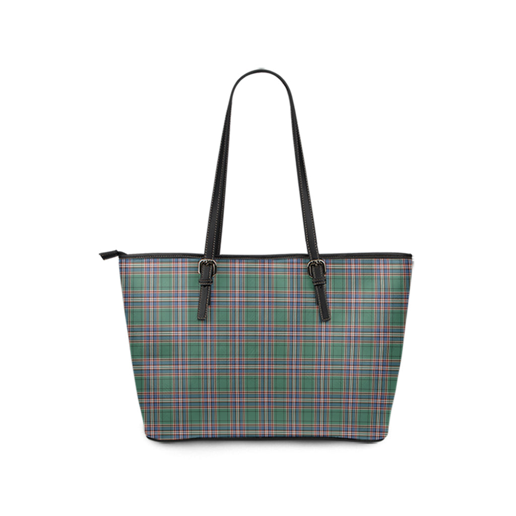 macfarlane-hunting-ancient-tartan-leather-tote-bag