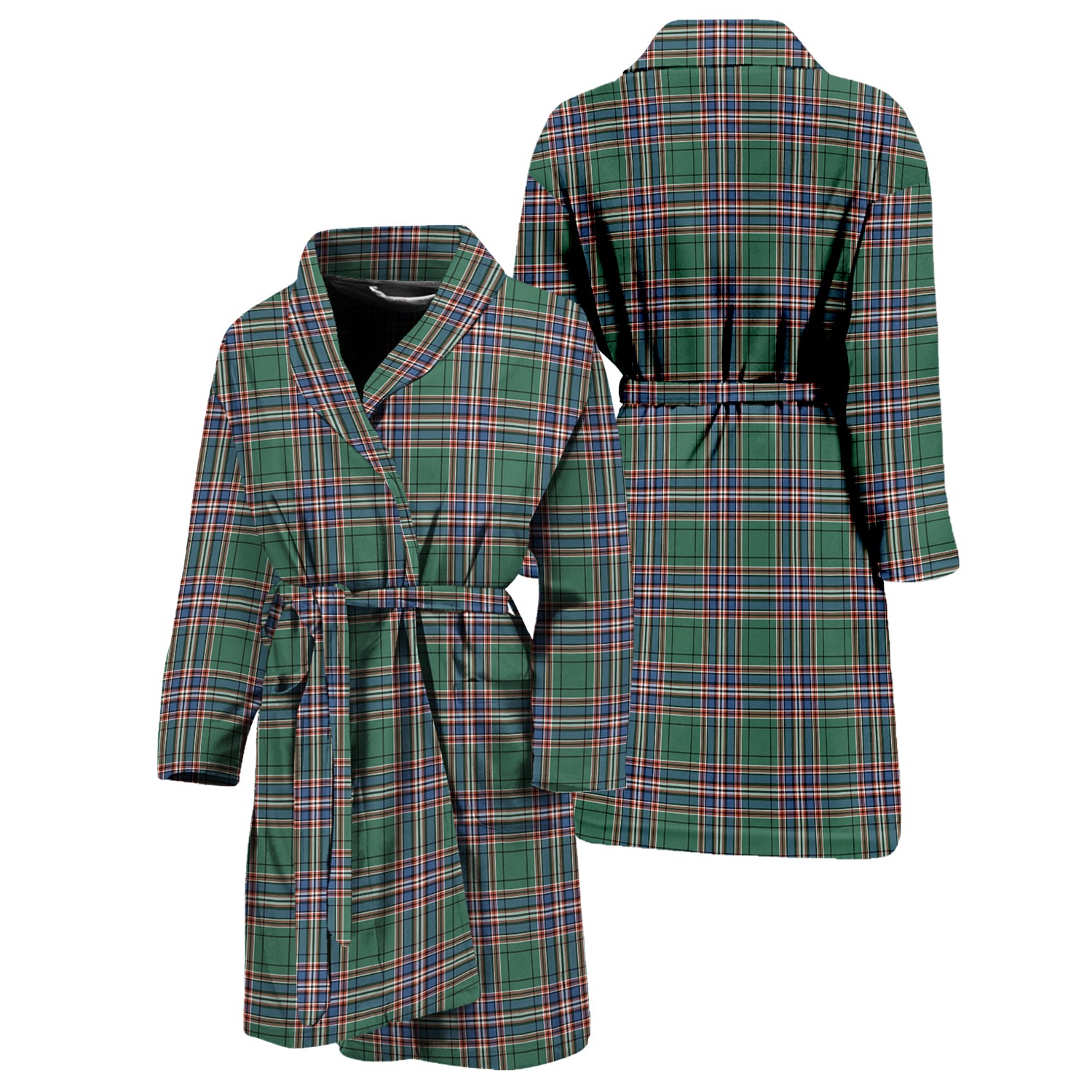 MacFarlane Hunting Ancient Tartan Bathrobe Unisex M - Tartan Vibes Clothing