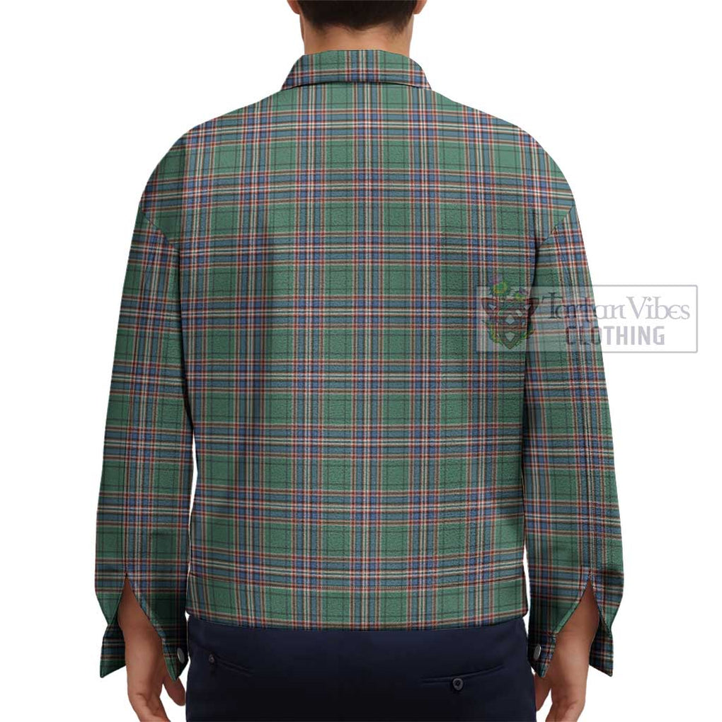 MacFarlane Hunting Ancient Tartan Unisex Lapel Cotton Jacket - Tartan Vibes Clothing