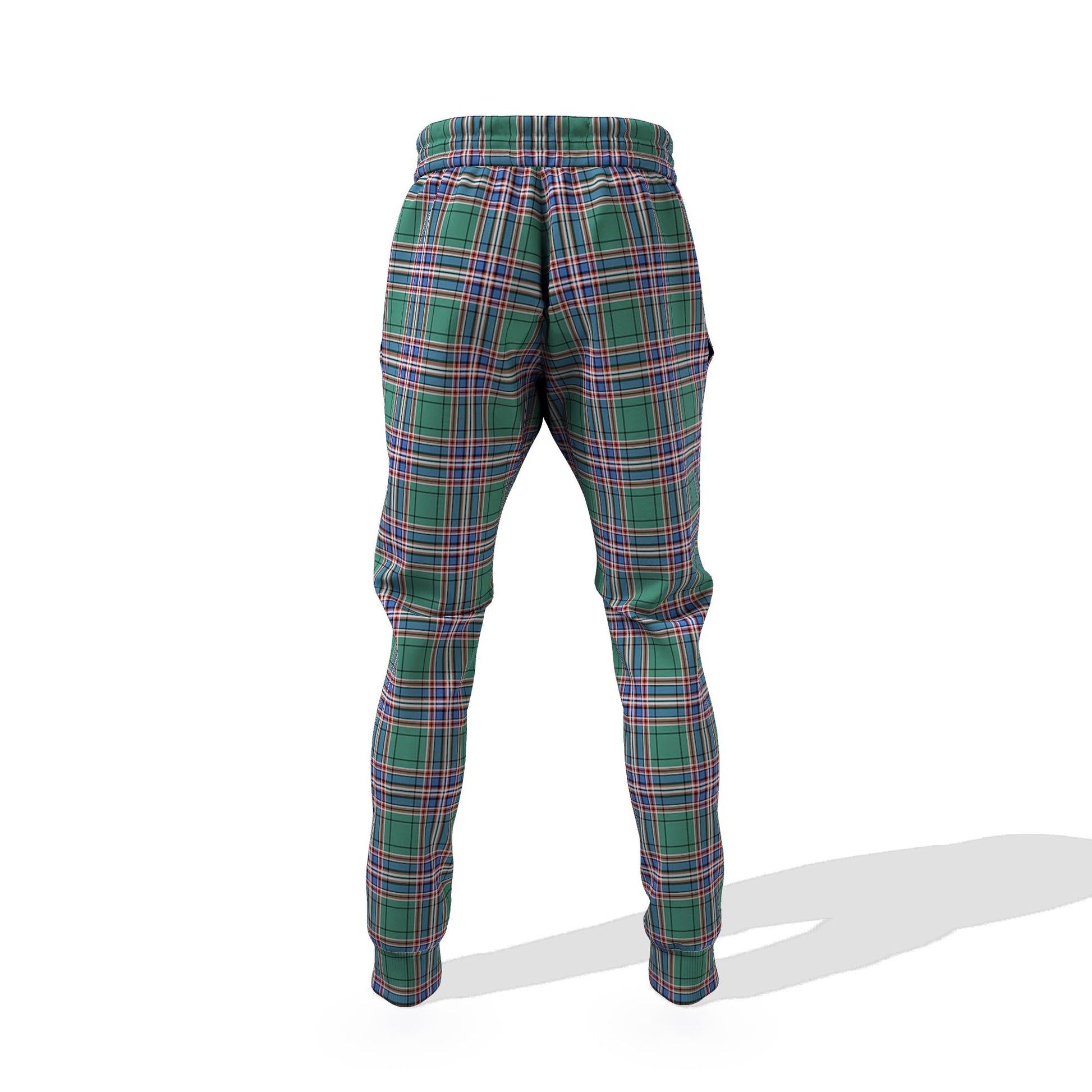 MacFarlane Hunting Ancient Tartan Joggers Pants with Family Crest 6XL - Tartan Vibes Clothing