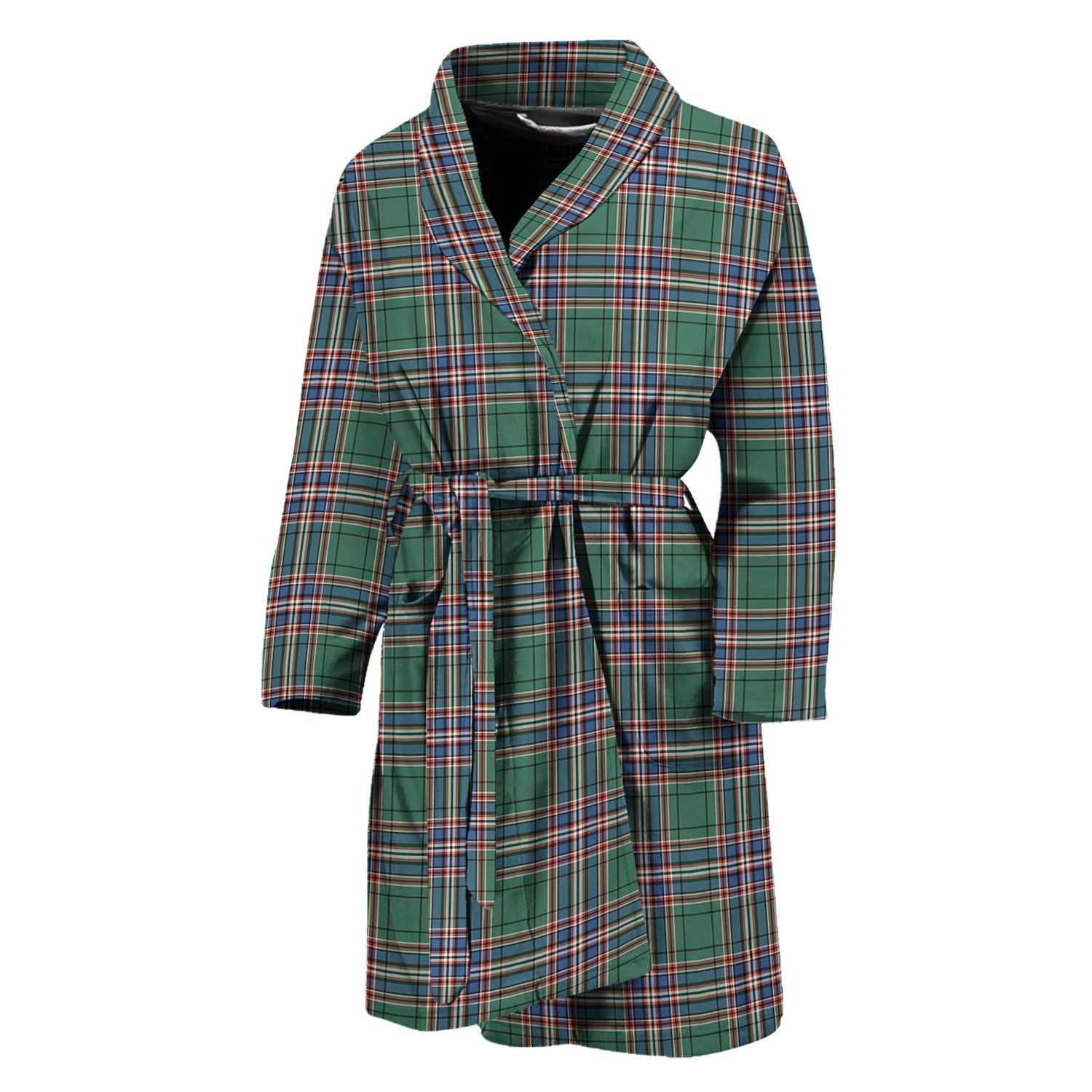 MacFarlane Hunting Ancient Tartan Bathrobe - Tartan Vibes Clothing