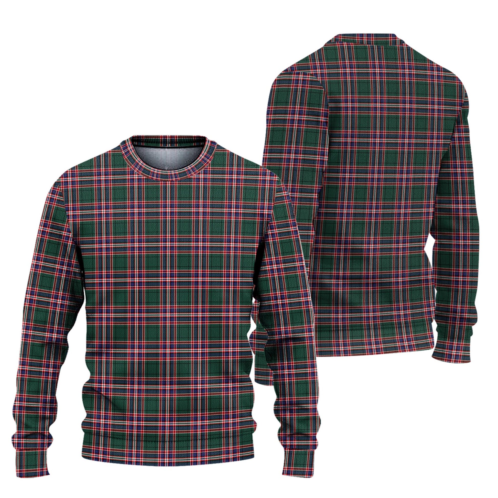 MacFarlane Hunting Modern Tartan Knitted Sweater Unisex - Tartanvibesclothing