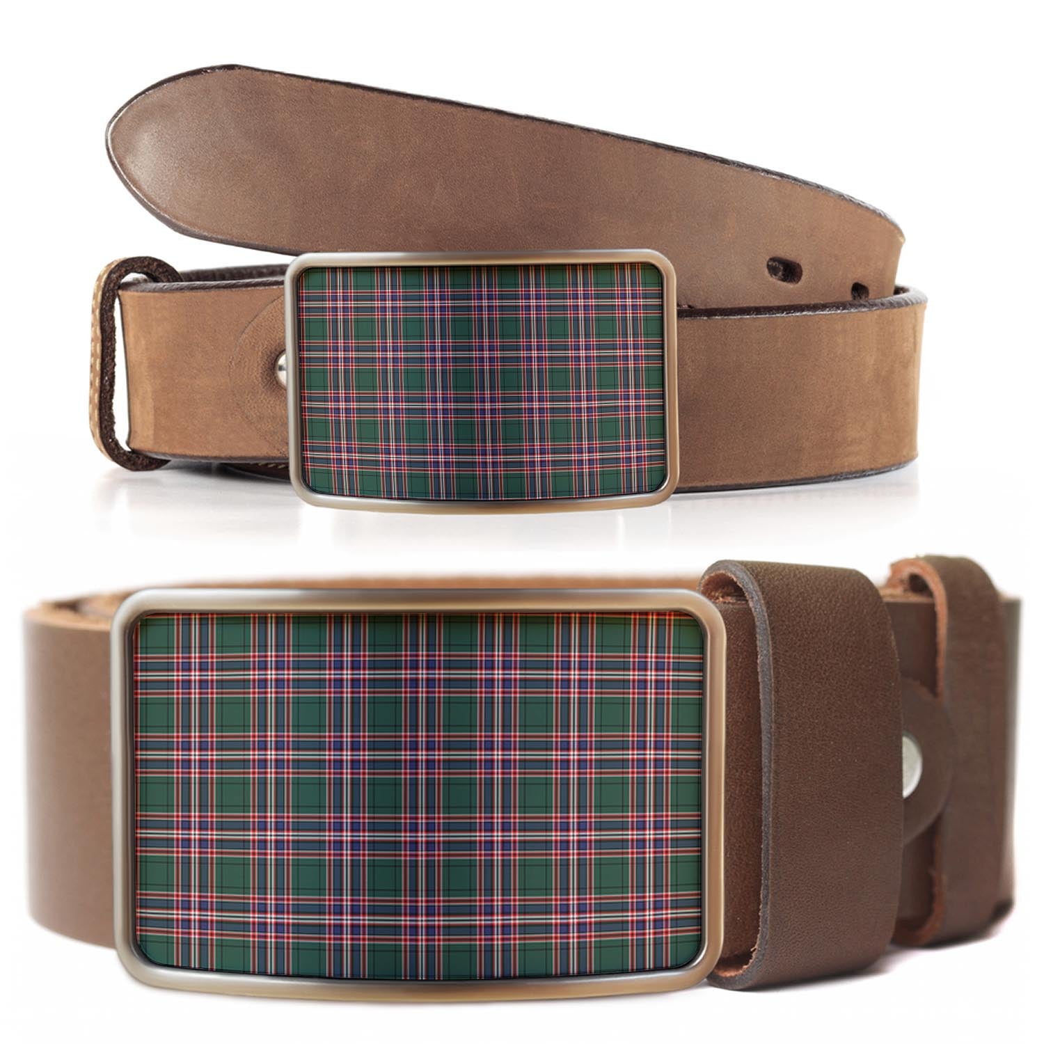 MacFarlane Hunting Modern Tartan Belt Buckles - Tartanvibesclothing