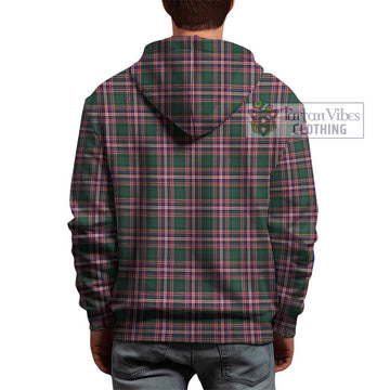 MacFarlane Hunting Modern Tartan Hoodie with Family Crest DNA In Me Style