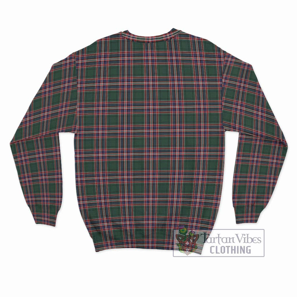 MacFarlane Hunting Modern Tartan Sweatshirt with Family Crest DNA In Me Style - Tartanvibesclothing Shop