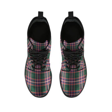 MacFarlane Hunting Modern Tartan Leather Boots