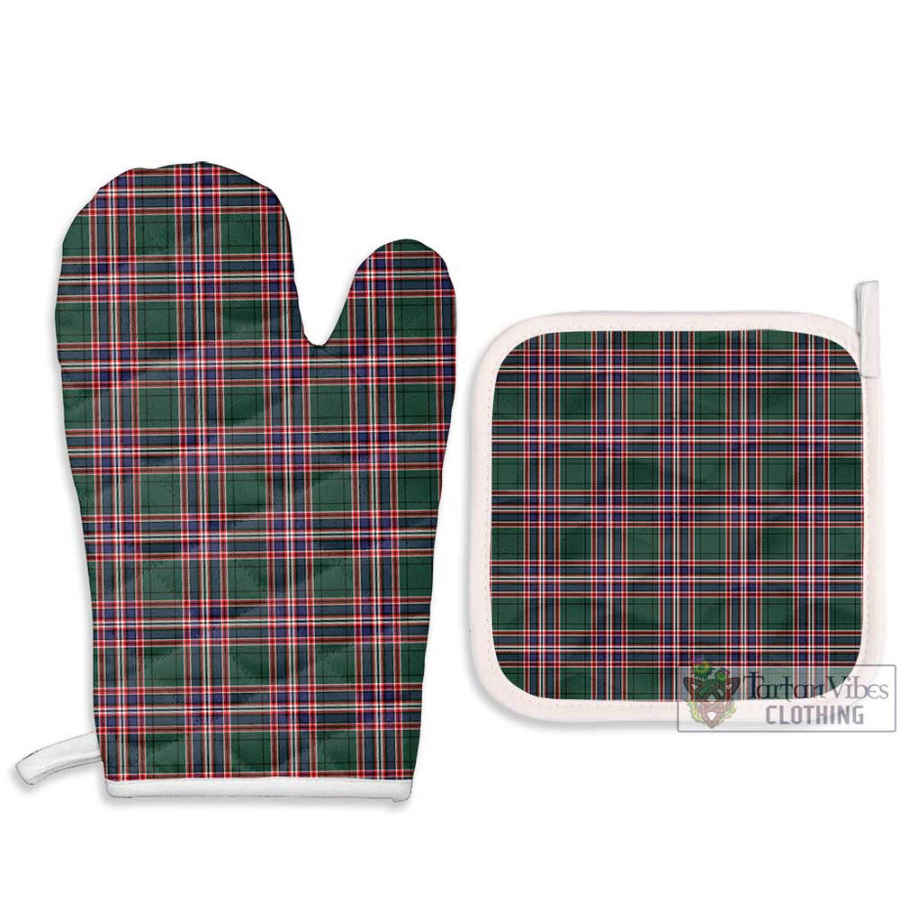 MacFarlane Hunting Modern Tartan Combo Oven Mitt & Pot-Holder Combo 1 Oven Mitt & 2 Pot-Holder White - Tartan Vibes Clothing