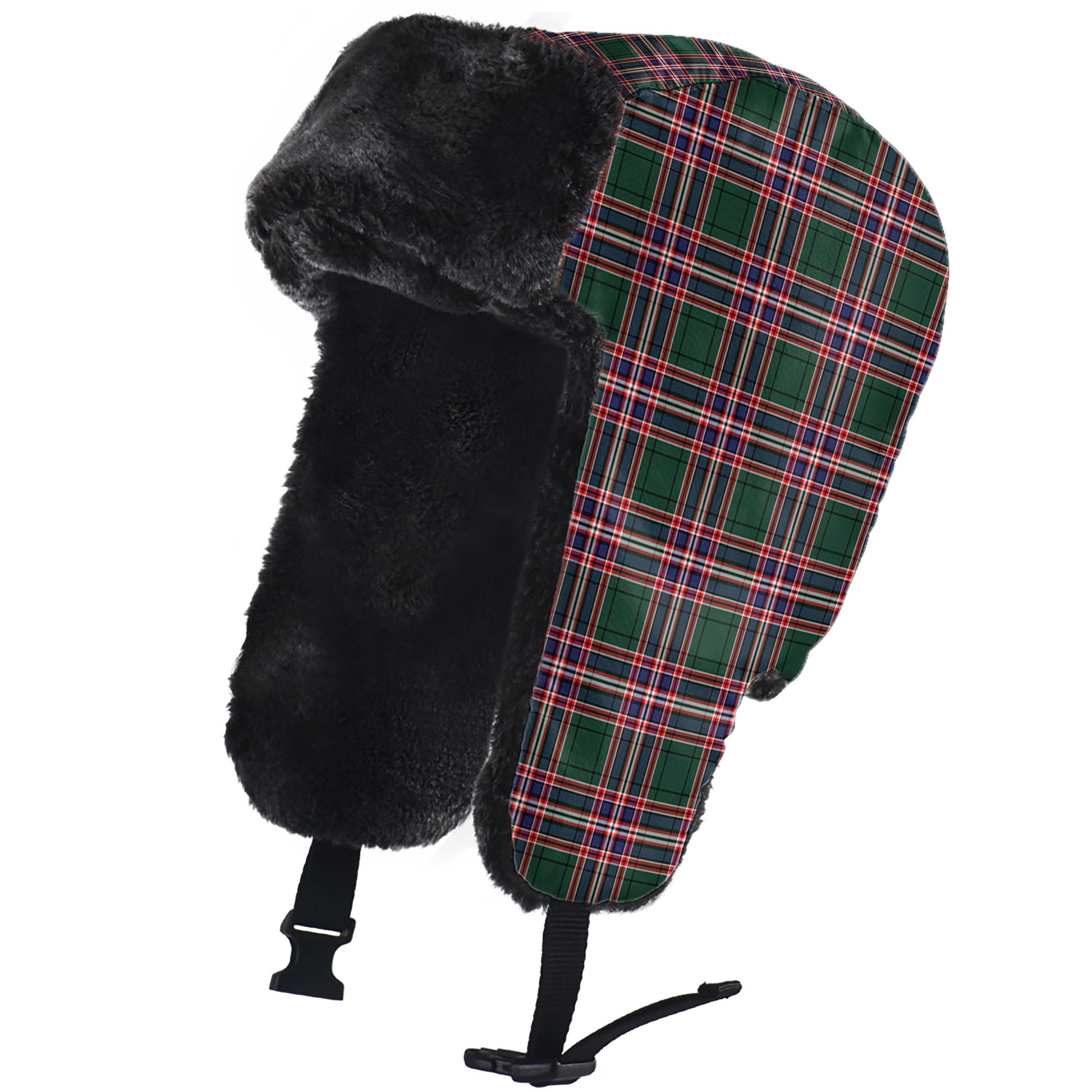 MacFarlane Hunting Modern Tartan Winter Trapper Hat - Tartanvibesclothing