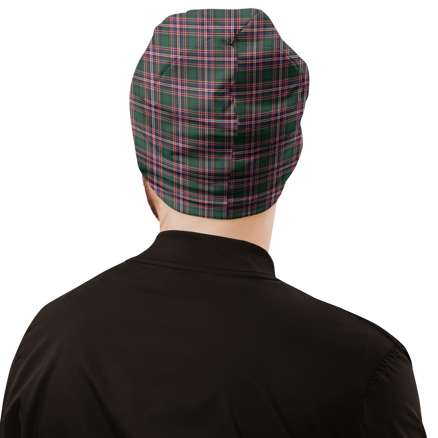 macfarlane-hunting-modern-tartan-beanies-hat-with-family-crest