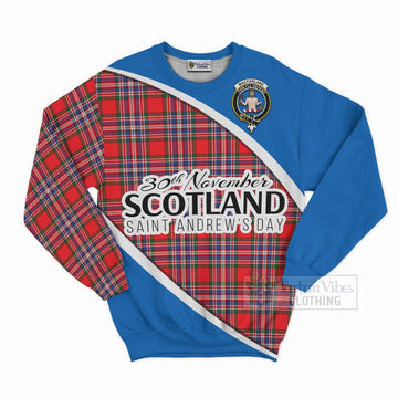 MacFarlane (McFarlane) Family Crest Tartan Sweatshirt Celebrate Saint Andrew's Day in Style