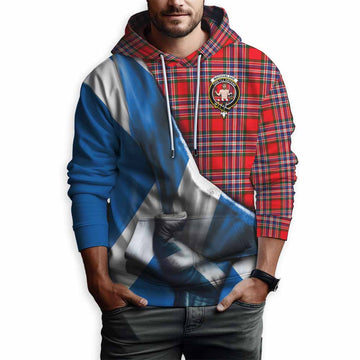 MacFarlane (McFarlane) Tartan Hoodie with Family Crest Scotland Patriotic Style