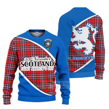 MacFarlane (McFarlane) Family Crest Tartan Ugly Sweater Celebrate Saint Andrew's Day in Style