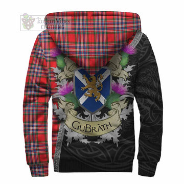 MacFarlane (McFarlane) Tartan Family Crest Sherpa Hoodie Lion Rampant Royal Thistle Shield Celtic Inspired - Tartan Vibes Clothing