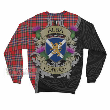 MacFarlane (McFarlane) Tartan Family Crest Sweatshirt Lion Rampant Royal Thistle Shield Celtic Inspired - Tartan Vibes Clothing