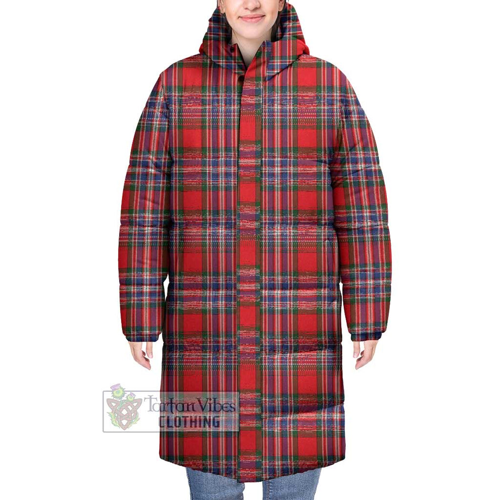 Tartan Vibes Clothing MacFarlane (McFarlane) Tartan Long Down Jacket