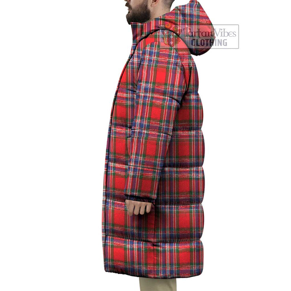 Tartan Vibes Clothing MacFarlane (McFarlane) Tartan Long Down Jacket