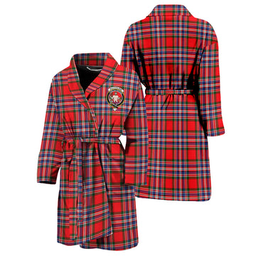 MacFarlane (McFarlane) Tartan Bathrobe with Family Crest