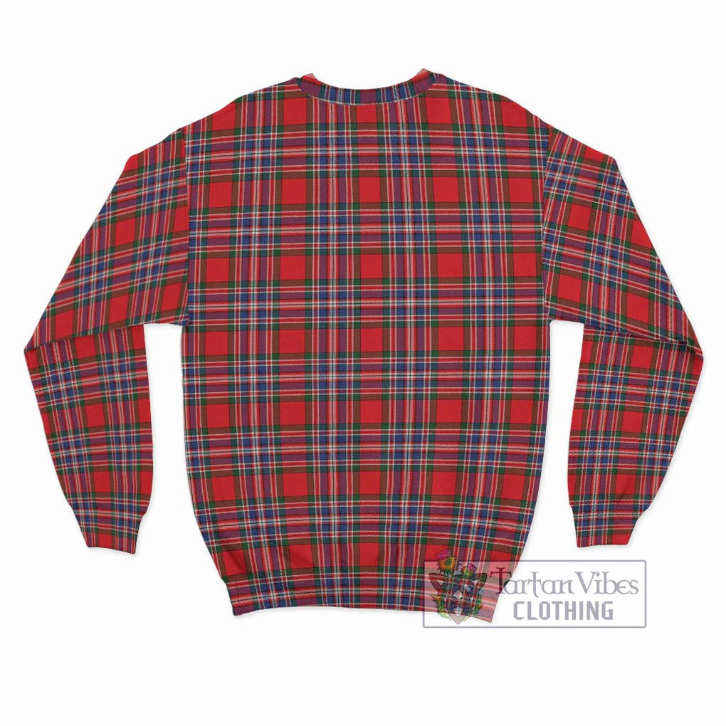 MacFarlane (McFarlane) Tartan Sweatshirt with Family Crest DNA In Me Style - Tartanvibesclothing Shop