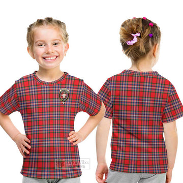 MacFarlane (McFarlane) Tartan Kid T-Shirt with Family Crest